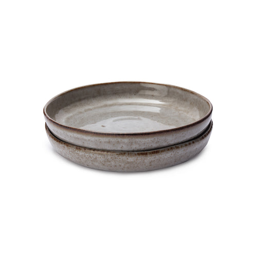 Montijo Plate [Light grey/Brown]