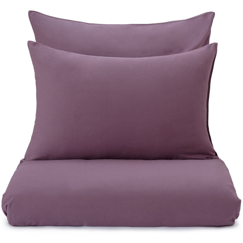 Montrose Flannel Pillowcase aubergine, 100% cotton