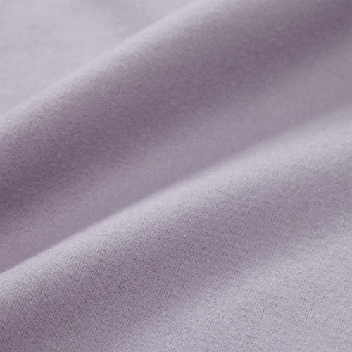Montrose pillowcase, mauve grey, 100% cotton | URBANARA flannel bedding
