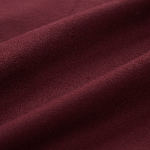 Montrose Flannel Bed Linen bordeaux red, 100% cotton | Find the perfect flannel bedding