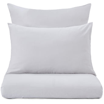 Montrose Flannel Pillowcase light grey, 100% cotton