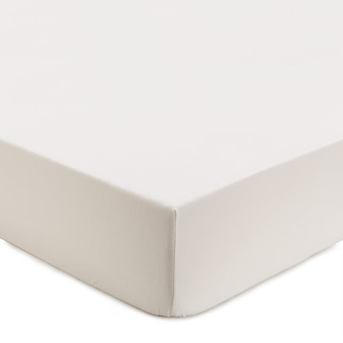 Montrose Flannel Fitted Sheet cream, 100% cotton