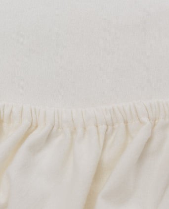 Montrose Flannel Fitted Sheet cream, 100% cotton