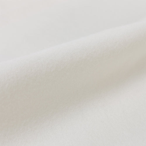Montrose Flannel Fitted Sheet cream, 100% cotton | URBANARA fitted sheets