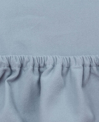 Montrose Fitted Sheet light blue, 100% cotton