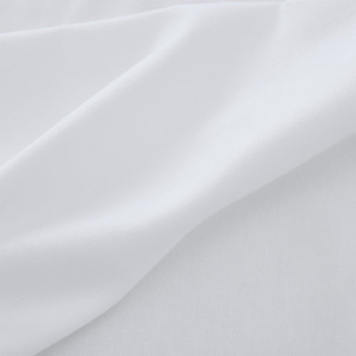 Montrose Flannel Fitted Sheet white, 100% cotton | URBANARA fitted sheets