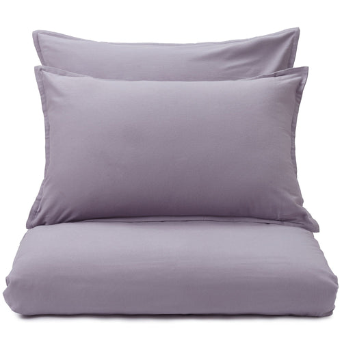 Moreira pillowcase, mauve grey, 100% cotton