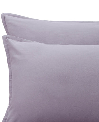 Moreira duvet cover, mauve grey, 100% cotton