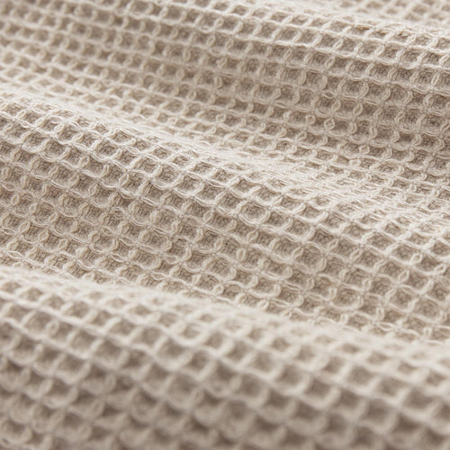 Motrai Tea Towel beige & ivory, 50% linen & 50% cotton | URBANARA dishcloths