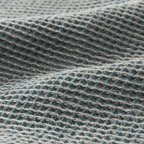 Motrai Tea Towel grey green & natural, 50% linen & 50% cotton | URBANARA dishcloths