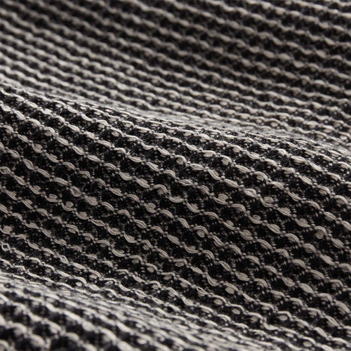 Motrai Tea Towel black & beige, 50% linen & 50% cotton | High quality homewares