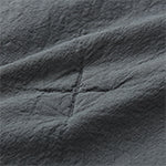 Nabo Bedspread charcoal, 100% recycled cotton