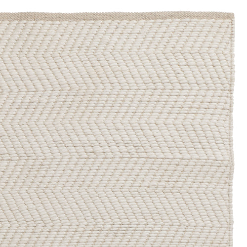 Nadu Wool Rug [Natural white]