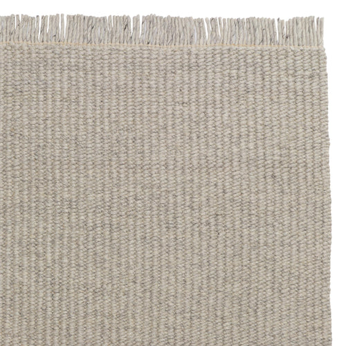 Nagar Wool Rug [Silver grey melange]