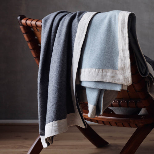 Naggu Cashmere Blanket in grey & natural | Home & Living inspiration | URBANARA