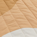 Nandara Picnic Blanket [Straw & Pale Ochre & Natural white]
