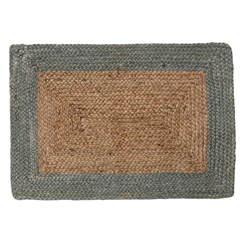 Nandi Doormat [Natural & Sage green]