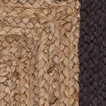 Nandi Doormat natural & charcoal, 100% jute | High quality homewares