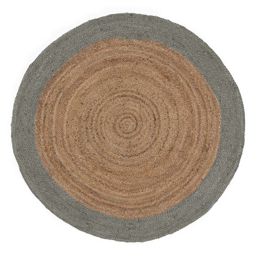 Nandi Rug [Natural & Sage green]