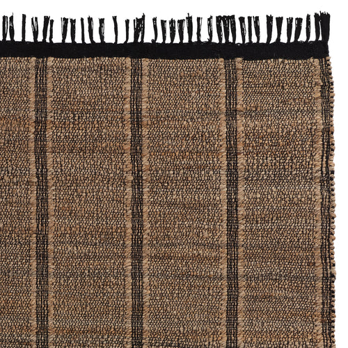 Rug Nari Natural & Black, 100% Jute