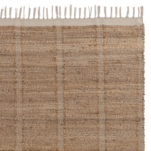 Rug Nari Natural & White, 100% Jute