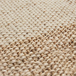 Naya Hemp Rug natural & ivory & natural white, 95% hemp & 5% wool | High quality homewares