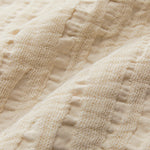 Bedspread Nazare Natural, 90% BCI Cotton & 10% Nettle | URBANARA Bedspreads & Quilts