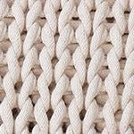 Neiva blanket, off-white melange, 100% cotton |High quality homewares