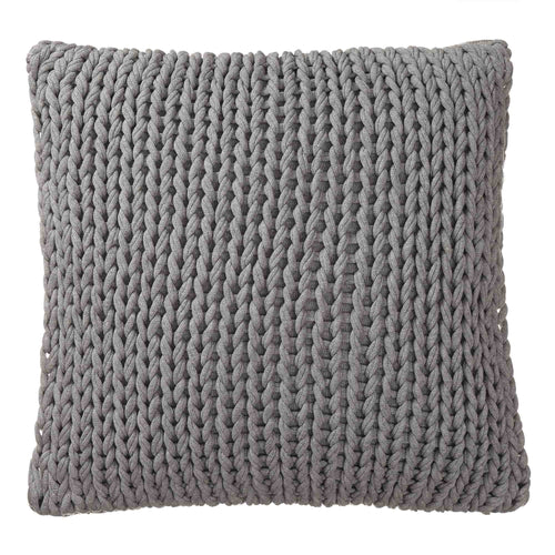 Neiva Cushion light grey melange, 100% cotton | URBANARA cushion covers
