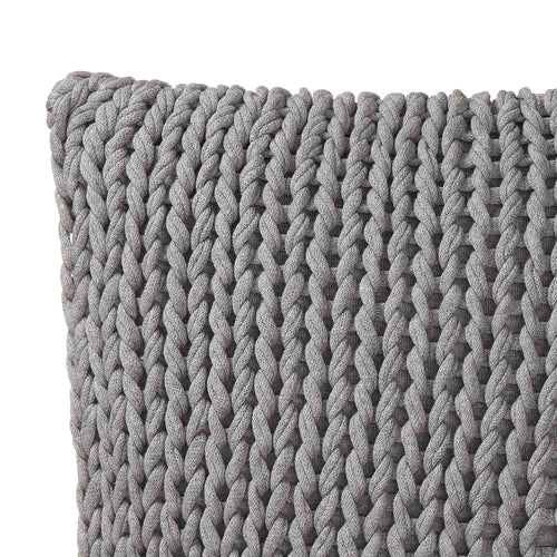Neiva Cushion light grey melange, 100% cotton