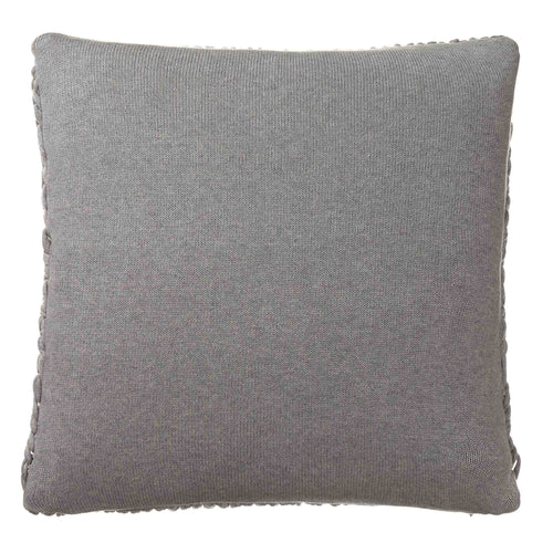 Neiva Cushion light grey melange, 100% cotton | High quality homewares