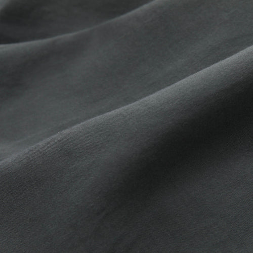 Fitted Sheet Nelas Charcoal, 100% Cotton | URBANARA Fitted Sheets