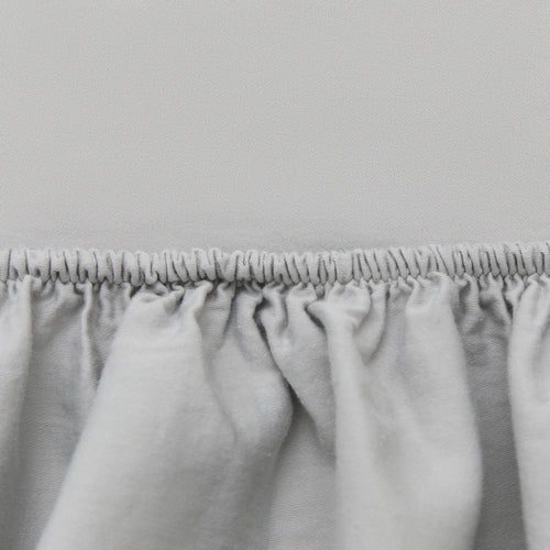 Light grey Fitted Sheet Nelas | Home & Living inspiration | URBANARA