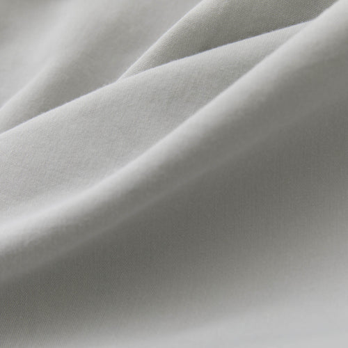 Fitted Sheet Nelas Light grey, 100% Cotton | URBANARA Fitted Sheets