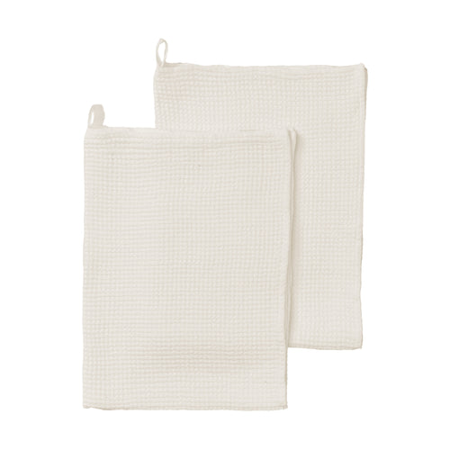 Neris Tea Towel Set [Natural white]