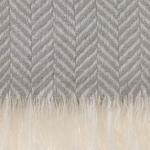 Nerva Scarf [Light grey/Cream]
