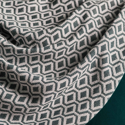 Viana Cotton Quilt [Teal/White]