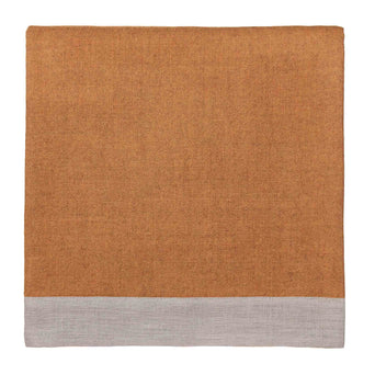 Nida Alpaca Blanket [Mustard & Natural]
