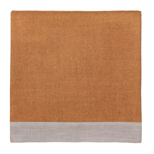 Nida Alpaca Blanket [Mustard & Natural]