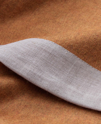 Nida Alpaca Blanket [Mustard & Natural]
