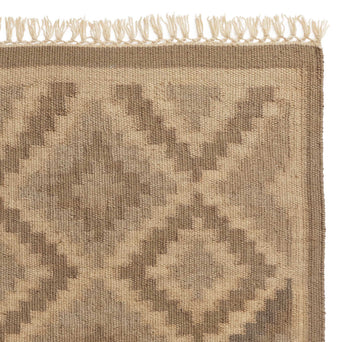 Nohar Jute Rug natural & grey melange, 100% jute