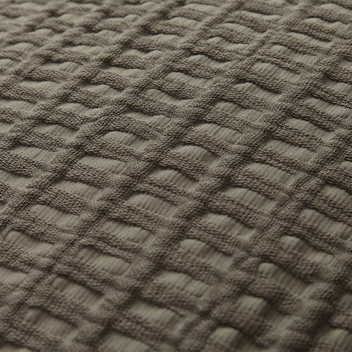 Novas Cushion Cover moss green, 100% cotton | URBANARA cushion covers