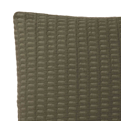 Novas Cushion Cover in moss green | Home & Living inspiration | URBANARA