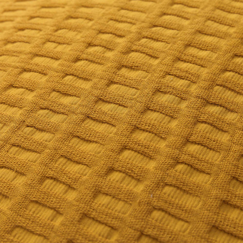 Novas Cushion Cover mustard, 100% cotton | High quality homewares