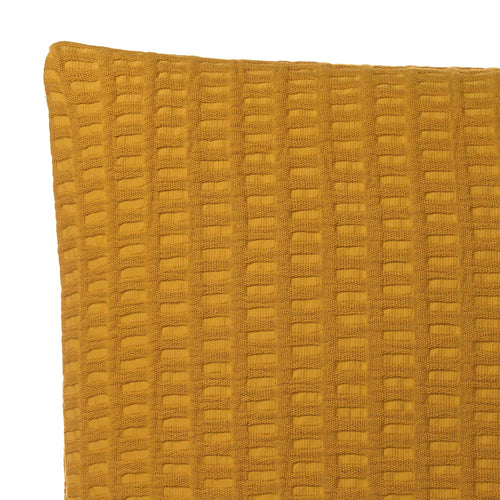 Novas Cushion Cover in mustard | Home & Living inspiration | URBANARA