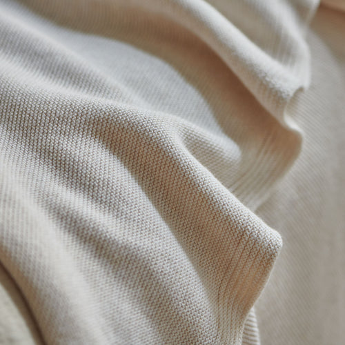 Salicos Blanket in off-white melange | Home & Living inspiration | URBANARA