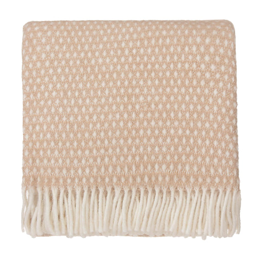 Osele Wool Blanket [Beige & Off-white]
