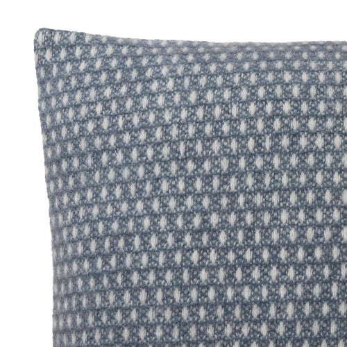 Dark grey blue & Off-white Cushion Cover Osele | Home & Living inspiration | URBANARA