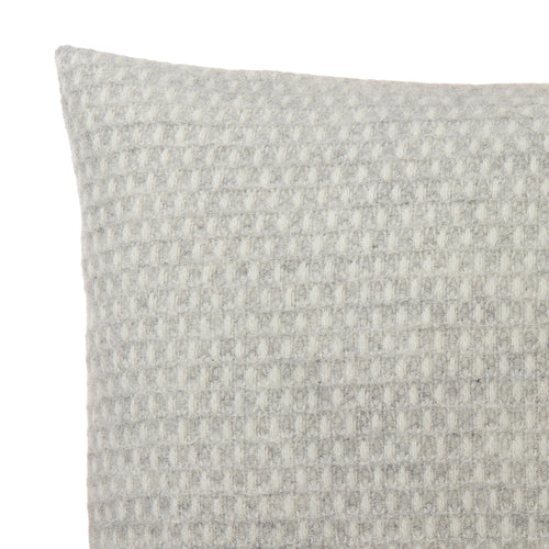 Light grey melange & Off-white Cushion Cover Osele | Home & Living inspiration | URBANARA