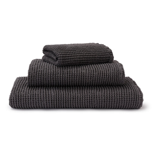 Ovelha Linen towel [Charcoal]